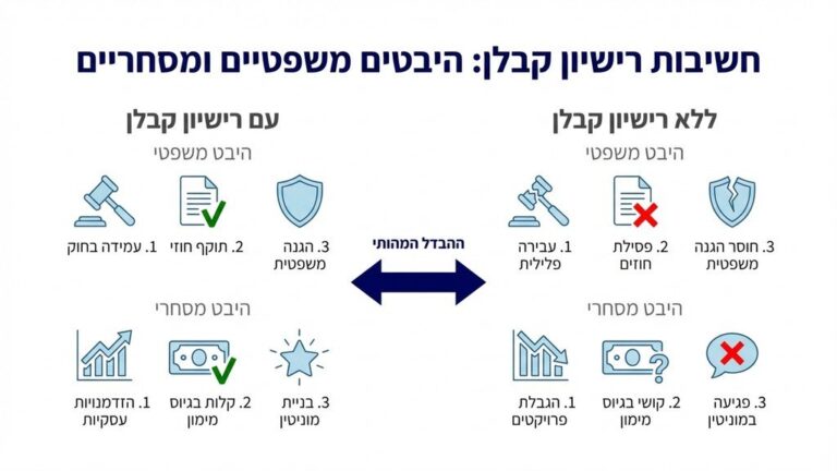 עורך דין מסביר על הוצאת רישיון קבלן
