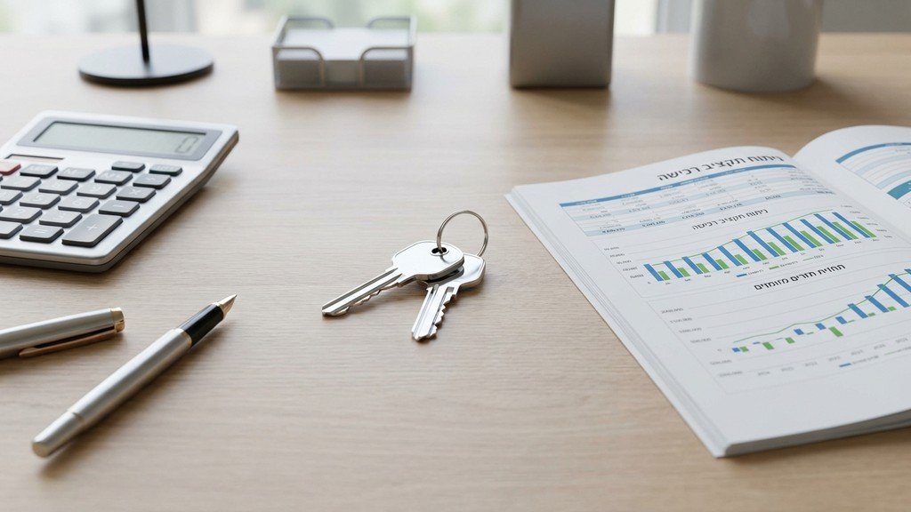 מפתחות לדירה חדשה ותכנון פיננסי בישראל