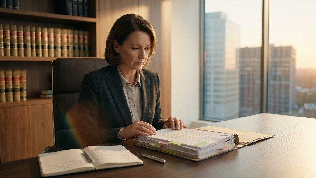 עורך דין מקרקעין בוחן תיק