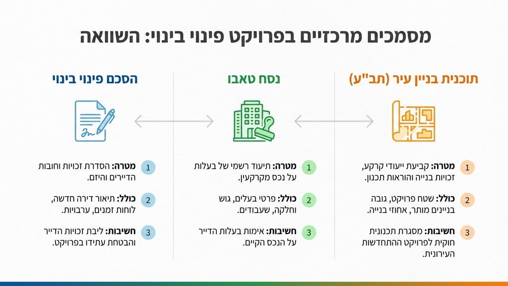 פרויקט התחדשות עירונית ומבני מגורים