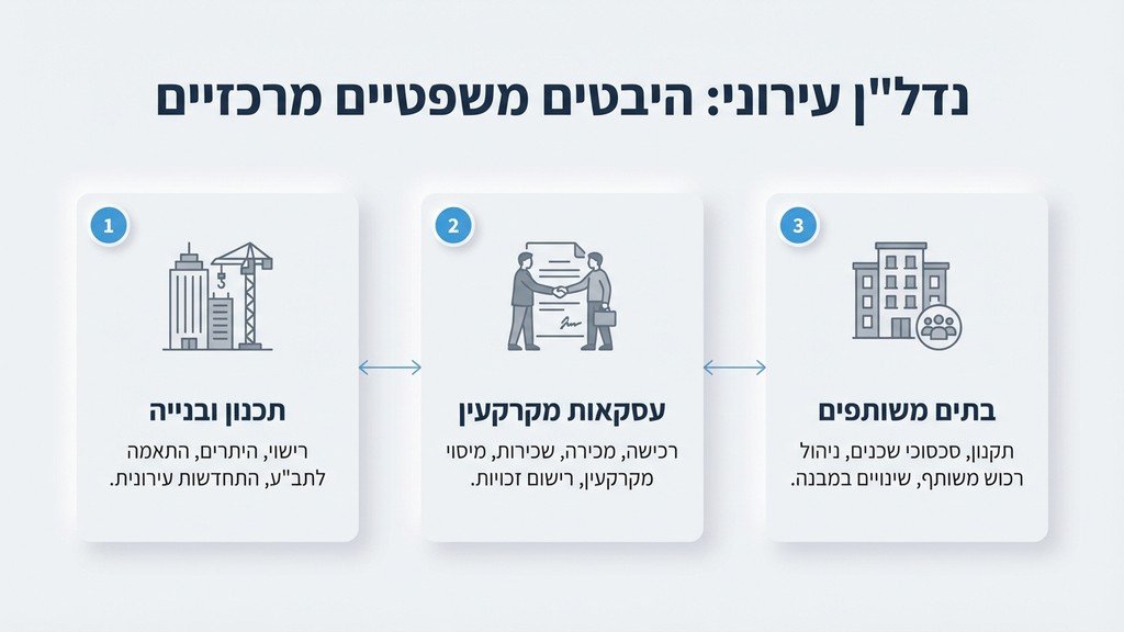 נוף עירוני של פרויקטים למגורים וקו החוף בעיר נתניה