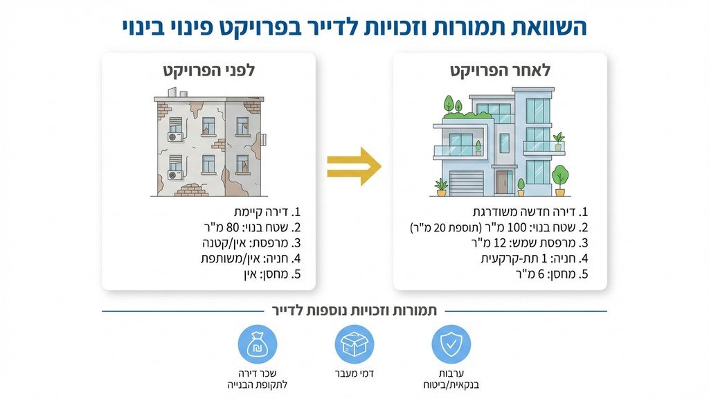 מסמכים משפטיים ושרטוטי בנייה על שולחן משרדי מקצועי