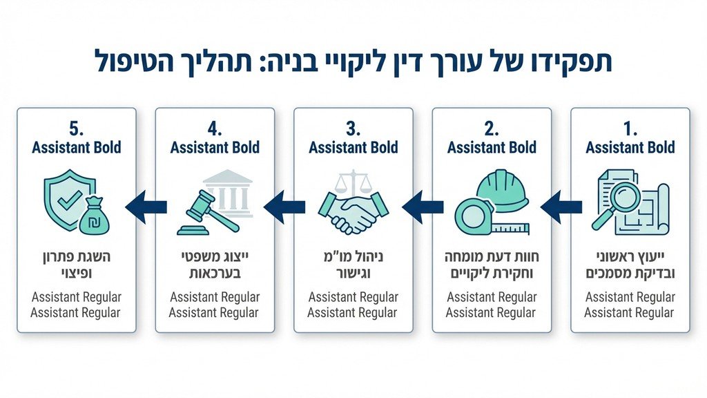 עורך דין מציג מסמכים משפטיים ודו